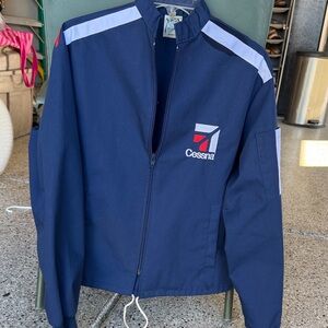 Vintage Cessna shop jacket